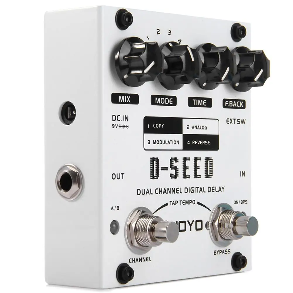 

Guitar Pedal Multi-effects Processor Dual Chanel Digital Delay Eletric Guitar Effect Pedals Guitar Accessories