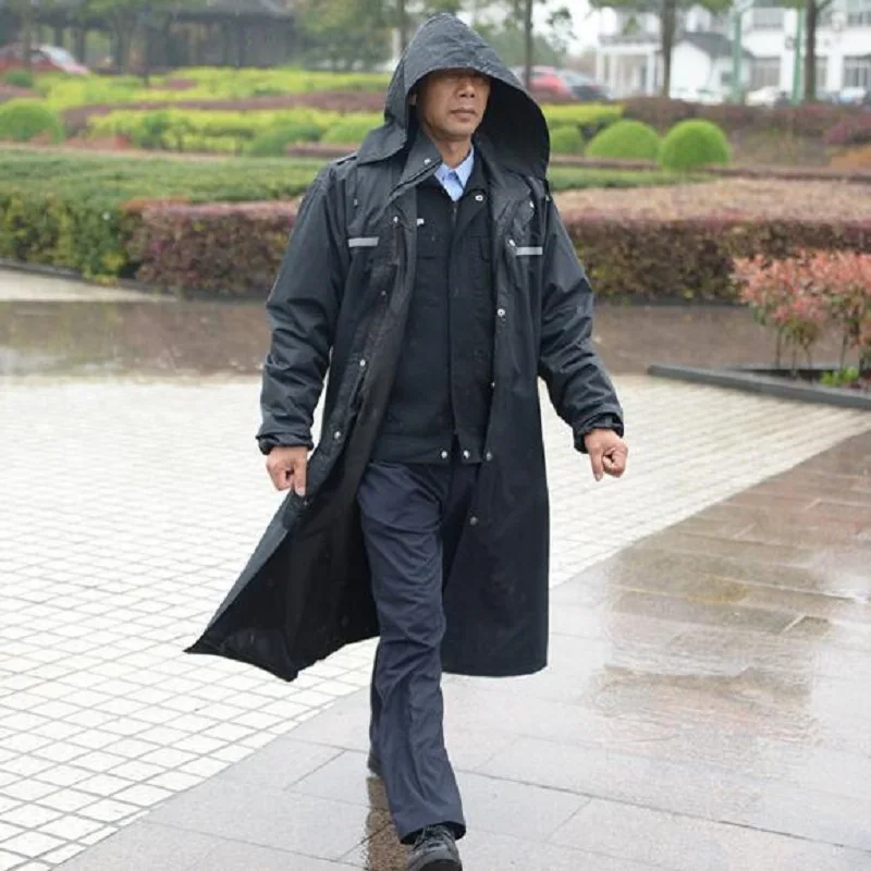 Long Raincoats for Men Poncho 