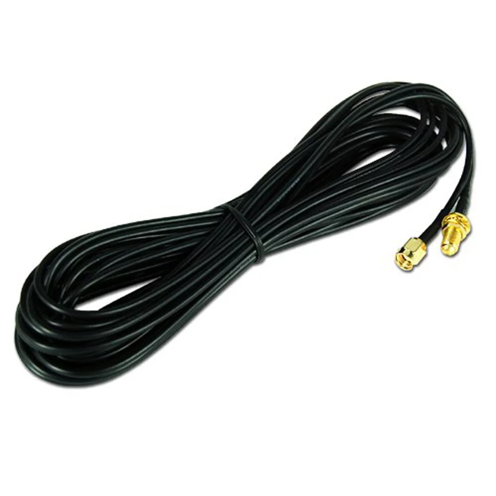

DSHA New Hot 9m Meter Wifi Antenna Extension Cable Lead RP-SMA For Wi-Fi Routers D-LInk