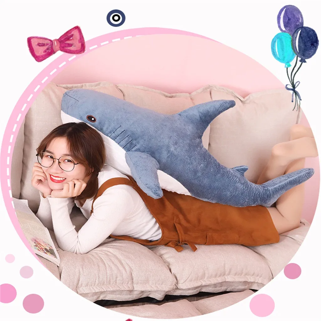 

Plush toys for children Cute Sharks Doll Plush Toys Sea Jaws Pillow Stuffed Animals Soft Plush Toys Birthday Gifts L0722