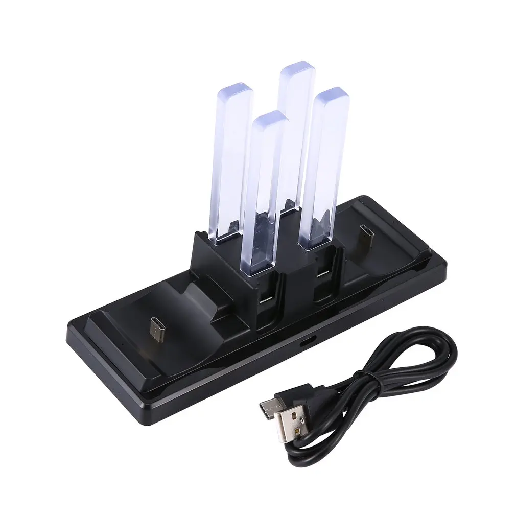 

6 in 1 Joy-Con Pro Controller Charger Station with LED Indicator Nintend Switch Dual Pro Controller USB Charging Dock HBS-120