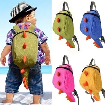 

Kids Dinosaur Backpack Cartoon Animals Small Plush Bag Personality Backpack for Children Dinosaur Kindergarten Backpack Boys