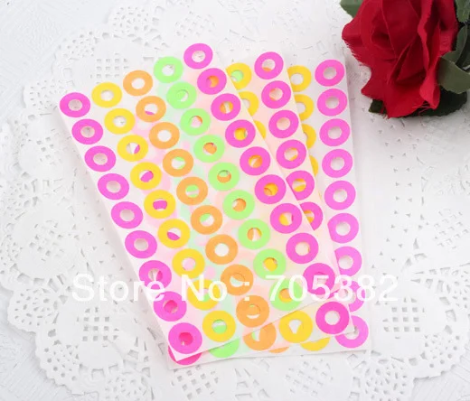 

100pcs/lot New Reinforcement Hole Stickers Seals Stickers or Hang Tag (ss-08)