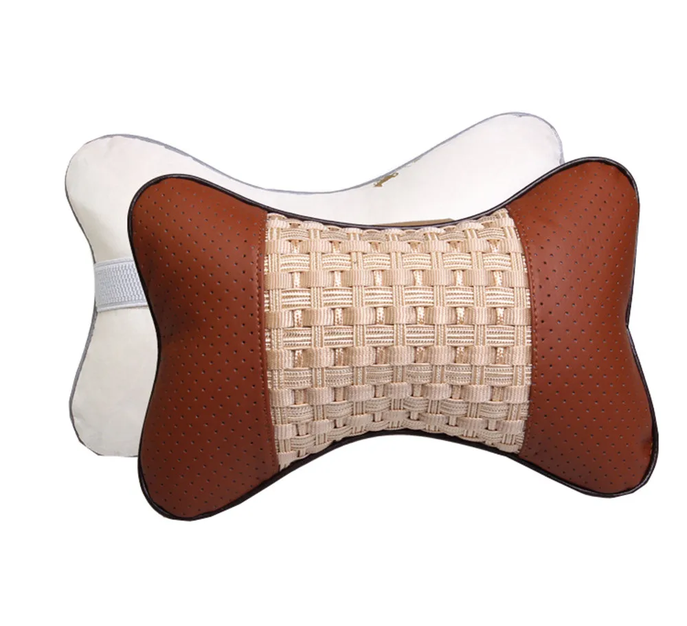 

Headrest Neck Pillow Seat Cover 1PC Car Auto Seat Head Neck Rest Cushion Headrest Pillow Pad neck pillow bone Car care#p4