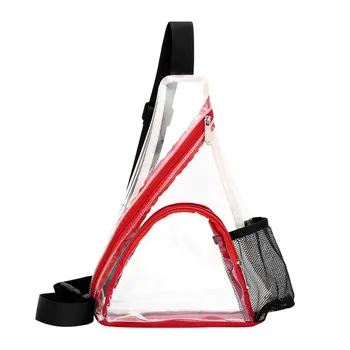 

Waist Bag Female Belt New Brand Waterproof Chest Outdoor Zipper Transparent Messenger Sports Hip Bag Travel Quality #LR4