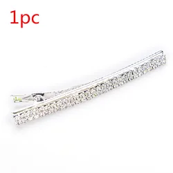 1pc Girls Crystal Diamond Hair Clip Elegant Barrettes Metal Circle Hairpins Hair Holder Gift For Women Hair Styling Tool 1pc Girls Crystal Diamond Hair Clip Elegant Barrettes Metal Circle Hairpins Hair Holder Gift For Women Hair Styling Tool