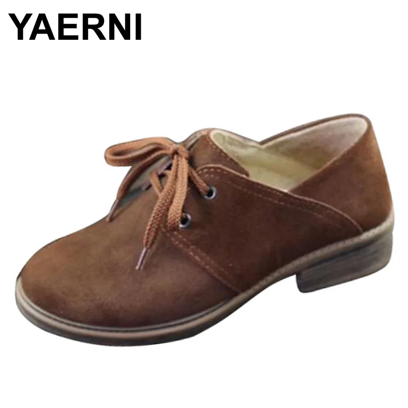 ladies round toe flat shoes