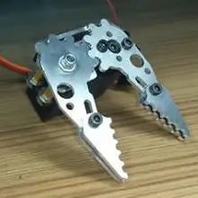 Комплект маленький механический захват держатель для Робот ардуино MG995 нет сервант