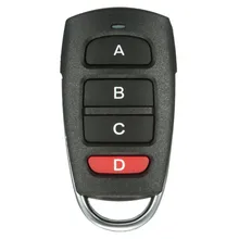New Universal 4 Buttons Cloning 433mhz Electric Garage Door Remote Control Key