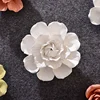 Nordic style Creative ceramic flowers Rose tea flower decorative arts and crafts, wall decorations  room decoration kids room 4