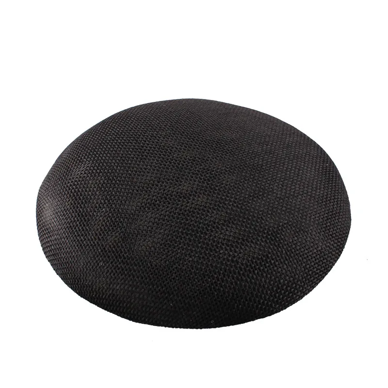 

New black 15 CM Imitation Sinamay round fascinators base women wedding party hats millinery Caps DIY hair accessories 10pcs/lot