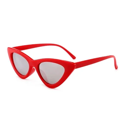 Женские летние маленькие оправы, Универсальные солнцезащитные очки, линзы, солнцезащитные очки, винтажные очки, линзы, очки для улицы - Цвет: 04