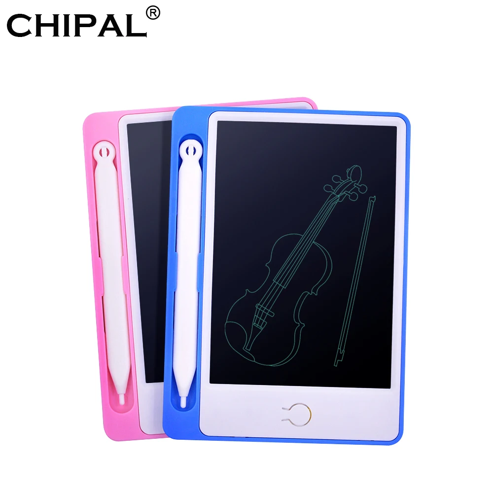 CHIPAL 5 ''lcd планшет для письма 4,4'' цифровые графические планшеты для рисования электронный блокнот для рукописного ввода+ ручка/Аккумулятор для детей