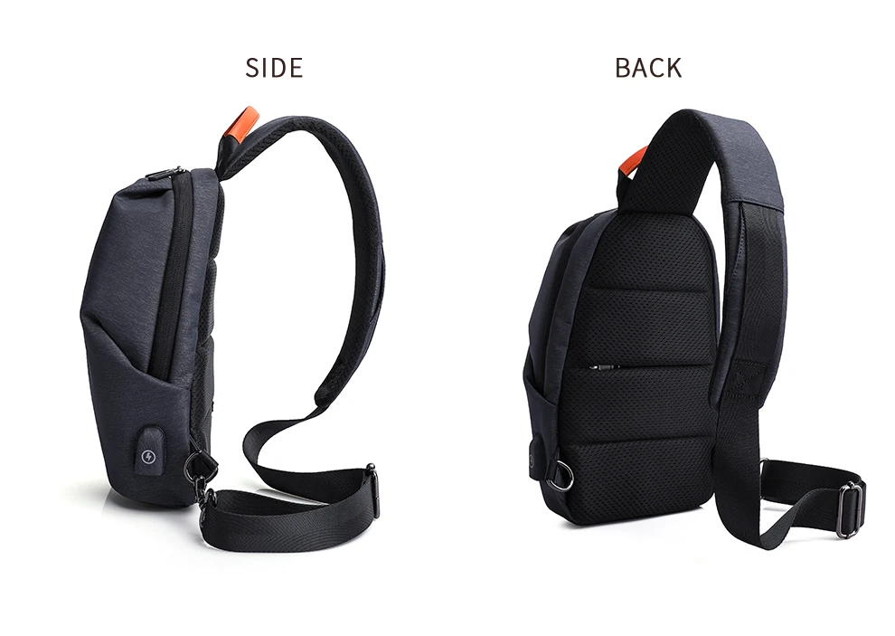 Мужская повседневная дорожная сумка для мужчин, нагрудная сумка, сумка с защитой от кражи, USB, водонепроницаемая сумка через плечо для мальчика-подростка, мини сумка для Ipad