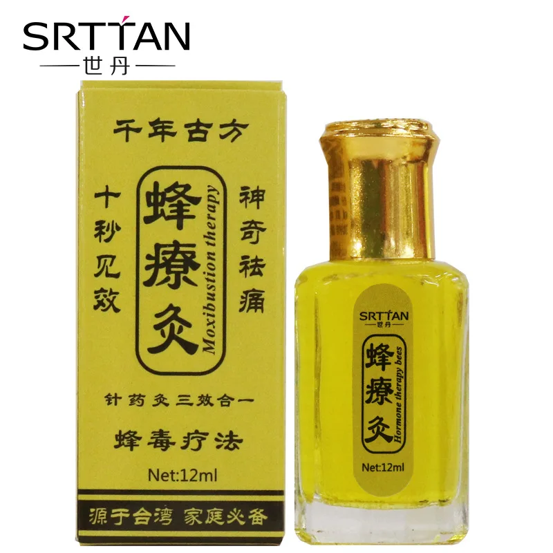 

100% Chinese Herbal Patches Bee Venom Essential Oil Neck Back Body Relaxation Pain Killer Body Massage Plaster Tiger Balm