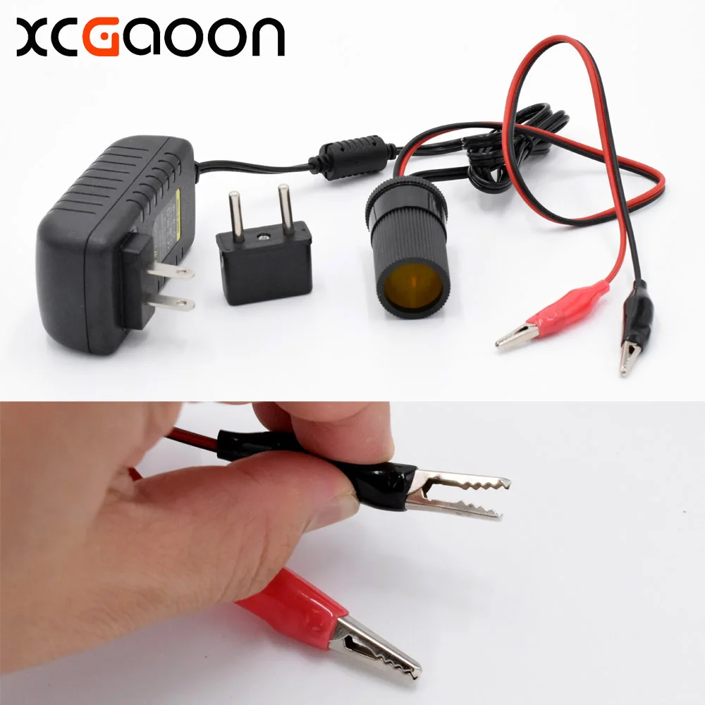 

XCGaoon ACDC AC to DC Adapter Converter Module 100V - 240V To 12V 2A, 2 Ways output Fit lots of Car product in your Home