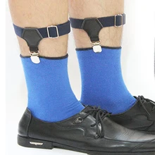 Пара, Япония, мода, панк, уличный, деловой, регулируемый Носок, держится на подтяжках, для женщин и мужчин, футболка с подвязками