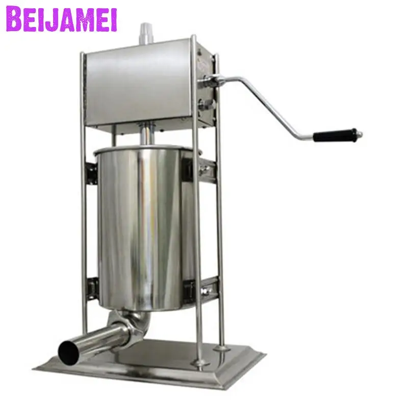 

BEIJAMEI 10L commercial Manual stuffing sausage machine / sausage stuffing filling machine / meat sausage maker making