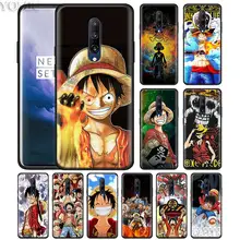 one piece luffy Phone Case for Oneplus 7 7Pro 6 6T Oneplus 7 Pro 6T Black Silicone Soft Case Cover