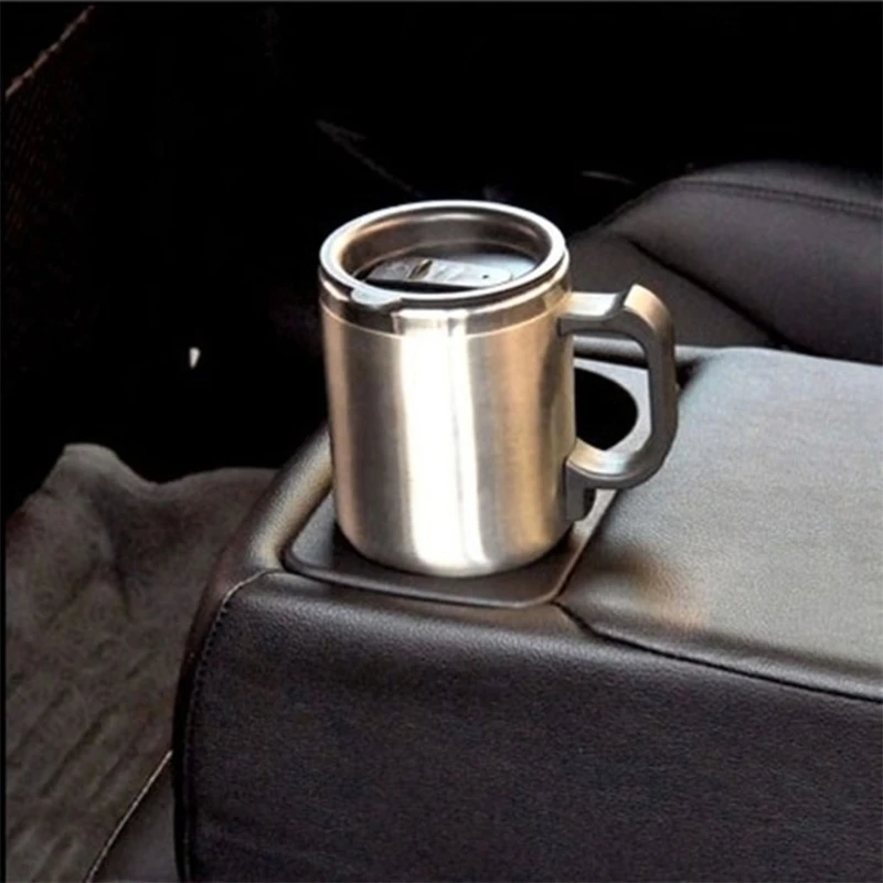 12V Car Heating Cup Stainless Steel Travel Electric Kettle Insulated Heated Thermos Mug | Автомобили и мотоциклы