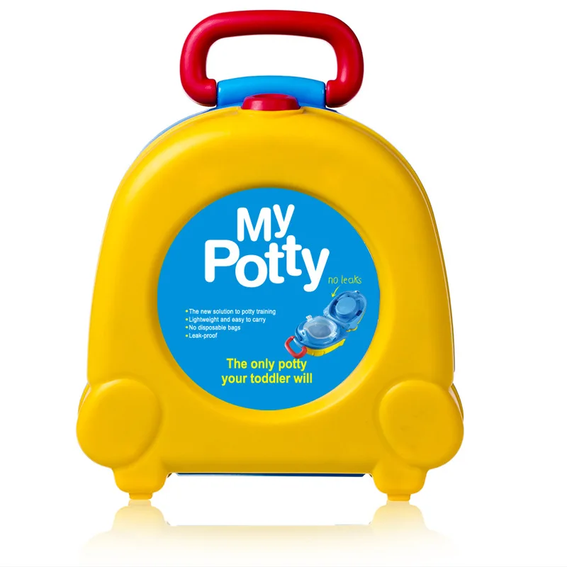 Handy Potty Baby Training Potty Portable Travel Luggage Car Toilet