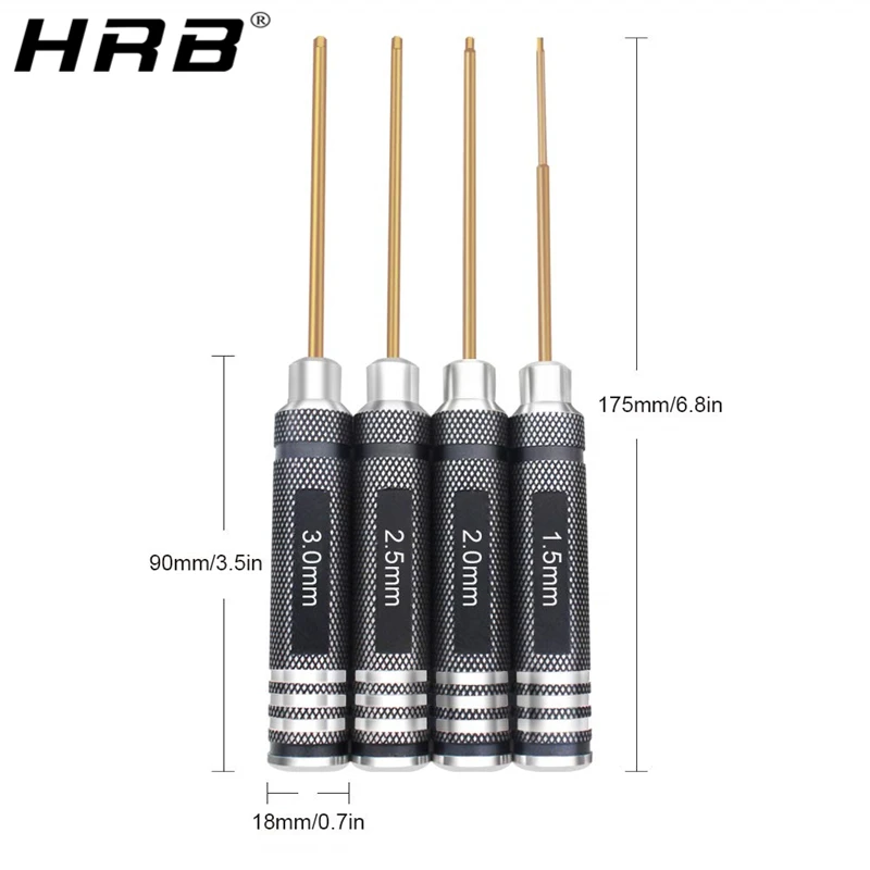 1.5mm 2.0mm 2.5mm 3.0mm 육각 나사 드라이버 스크루 드라이버 세트 FPV 레이싱 드론 헬기 비행기 자동차 보트 RC 부품 용 육각형 도구 키트