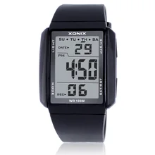 2016 XONIX Watche Luxury Wemen 100M Relogio Masculino LED Digital Diving Swimming Reloj Hombre Sport Watch Sumergible Wristwatch