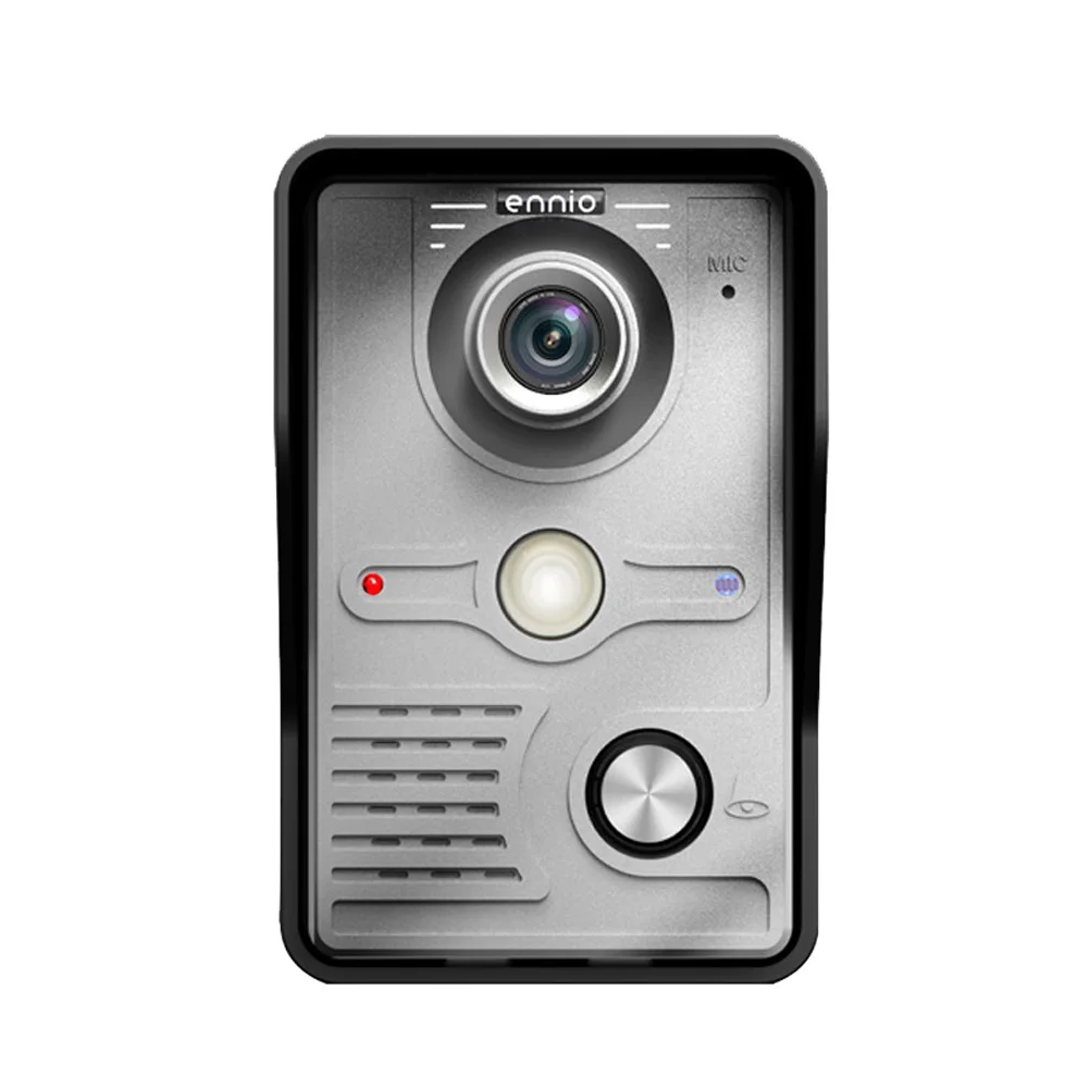 7 Inch TFT Touch Screen LCD Color Video Door Phone Doorbell Wall mounted Intercom System Night