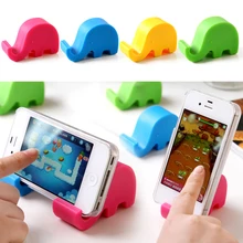 

1pcs Mini Elephant Table Desk Mount Stand Phone Holder for Cell Mobile Phone Tablets