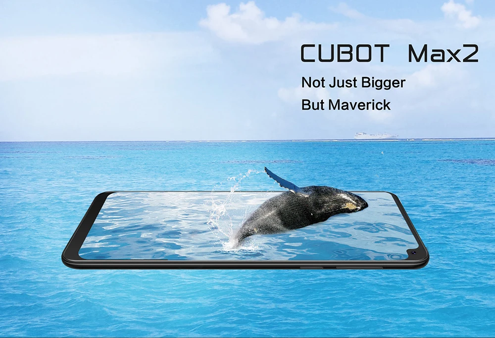 Cubot Max 2 Android 9,0 19:9 4 Гб 64 Гб MT6762 восьмиядерный смартфон 6,8 ''водослива 5000 мАч двойная задняя камера 6P объектив 4G LTE телефон