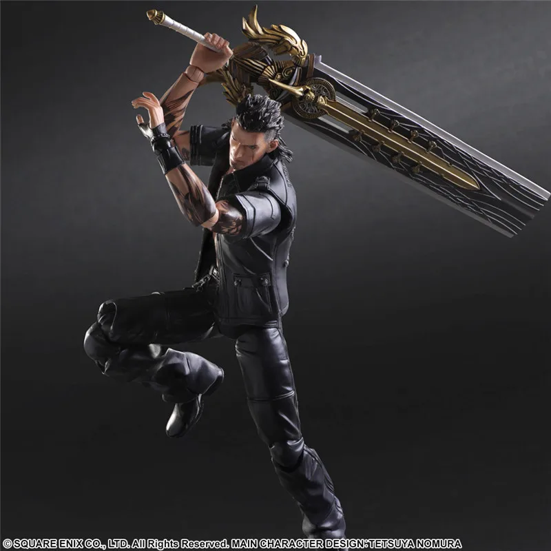 PLAY ARTS Kai Final Fantasy XV экшн гладиолус амицития фигурка ПВХ 26 см 10 23 дюйма аниме игрушка