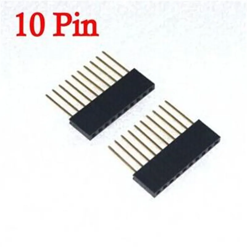 10pcs/lot Special exclusive mother PC104 long row mother 2.54 distance 1*10 10P pin about 11MM For arduino