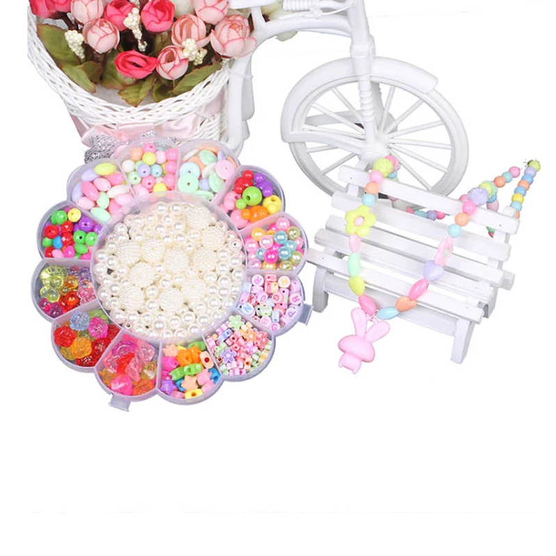 Diy бисер игрушки для детей ручной работы ожерелья, браслеты, ювелирные изделия Бисер для изготовления комплект hacer браслеты nina девушка