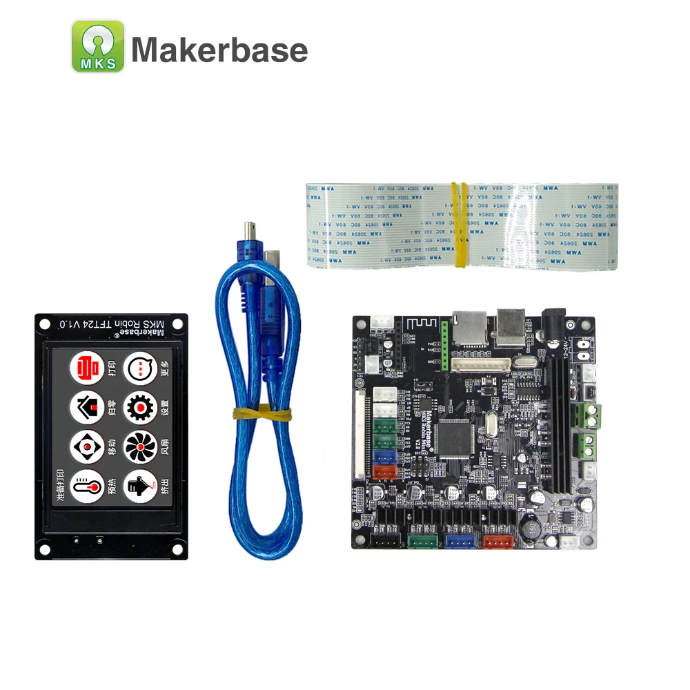 MKS 3D принтер STM32 MKS Робин мини оборудование открытый источник, поддержка Marlin2.0 Малый размер, высокая производительность