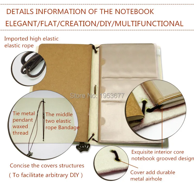 Retro Felt cloth notebook-H.jpg