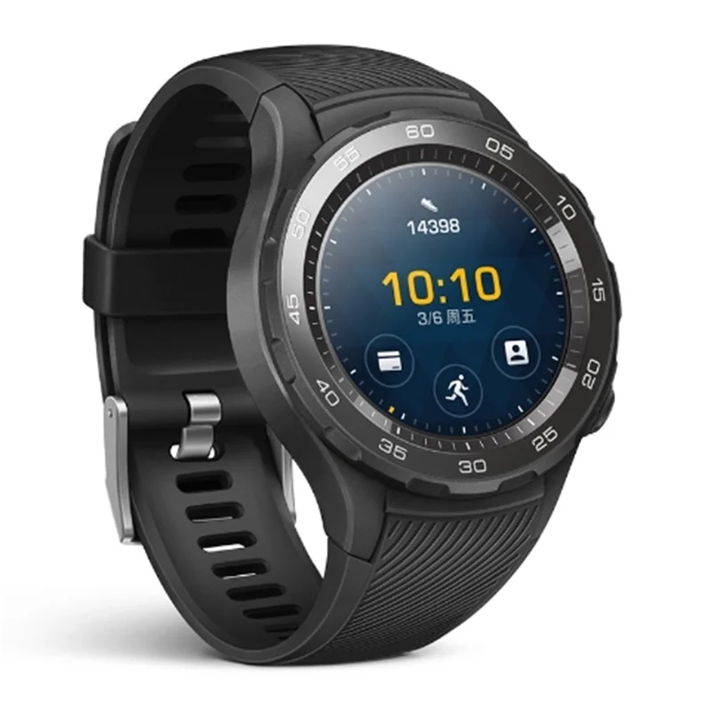  Original Huawei WATCH 2 bluetooth4.1 sport smartwatch IP68 waterproof NFC GPS Heart rate sensor Mus