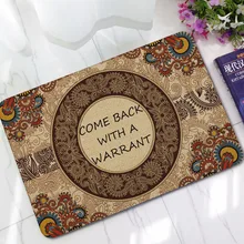 CAMMITEVER возвращается с ордером домашний коврик для входной двери ковры пылезащитные коврики