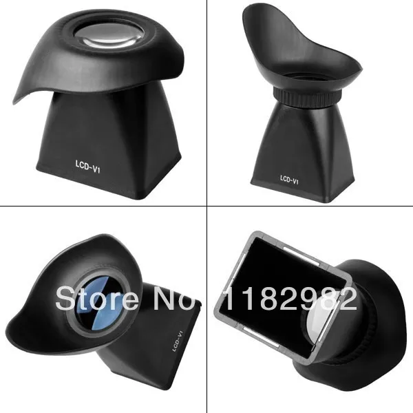 US $918.68 Free EMS PostageTracking Number LCD Viewfinder V1 Magnifier Eyecup Extender 3 Inches 43 For CaOn 5D2 7D 500D Rebel T1i 1D