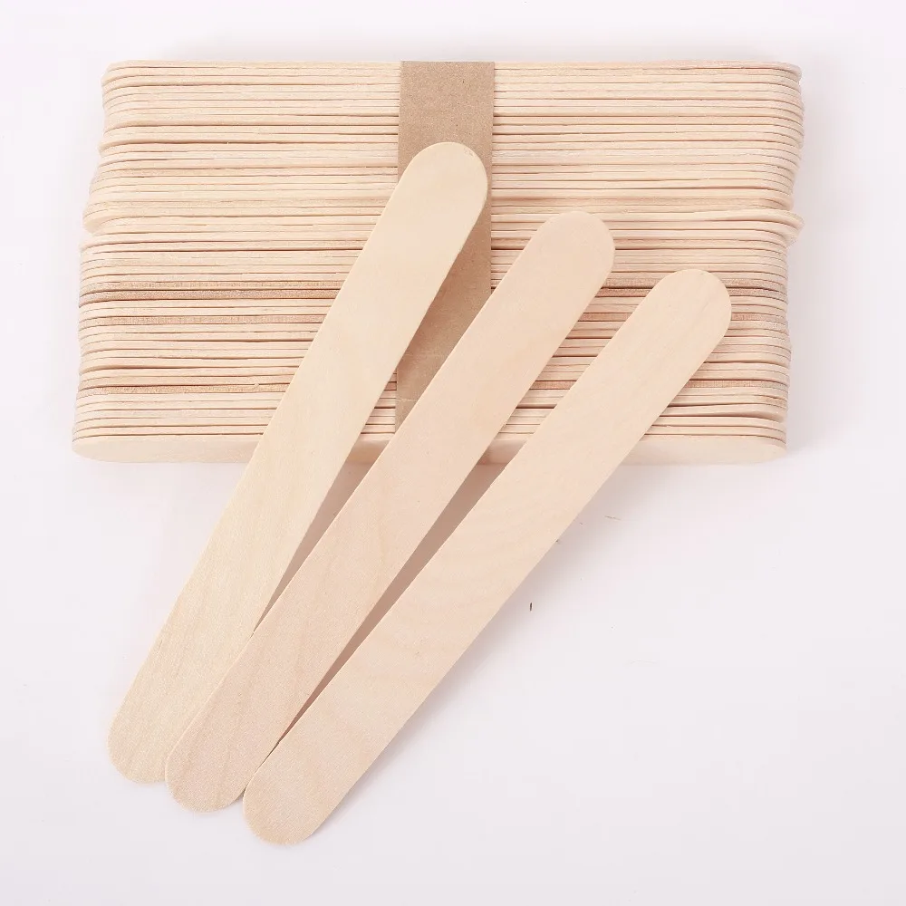 

5/10/20/50pcs Tattoo Tools Wooden Permanent Makeup Tongue Depressor Disposable Tattoo Body Hair Removal Stick Tongue Depressor