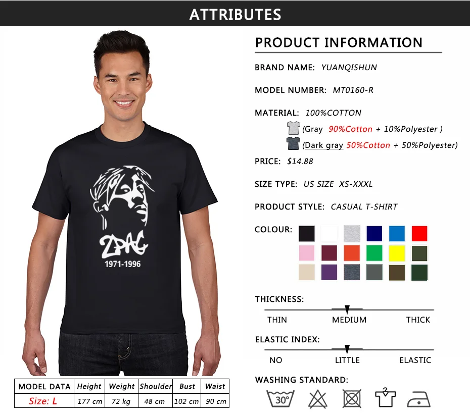 Thug Life Tupac 2PAC знаменитости портрет футболка хип-хоп рэп рок Мужская футболка модная мужская футболка с круглым вырезом хлопковые топы футболки