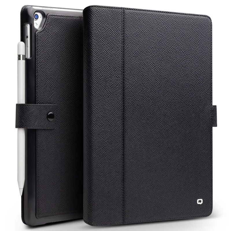 Чехол QIALINO из натуральной кожи для планшета Ультратонкий чехол подставка iPad Pro 9 7