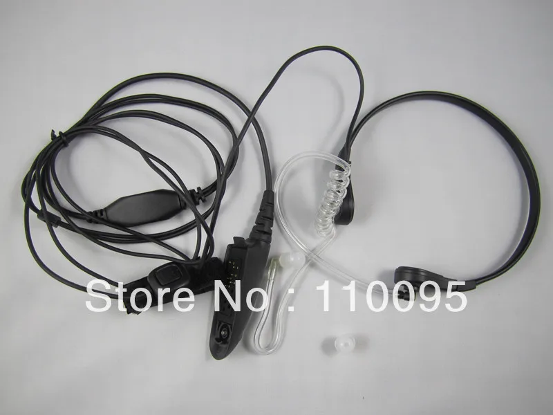Микрофон с горлом наушники/гарнитура для рации Motorola GP328/340/GP 338/PTX760|throat mic|throat mic