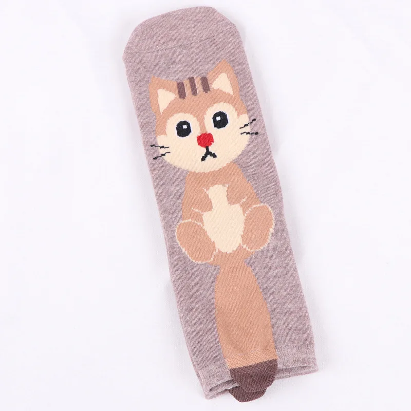 Перейти Pioneer Мода Мультфильм 3D печатные носки Для женщин милый кот Для женщин носки животных смешные носки летние шорты хлопковые носки