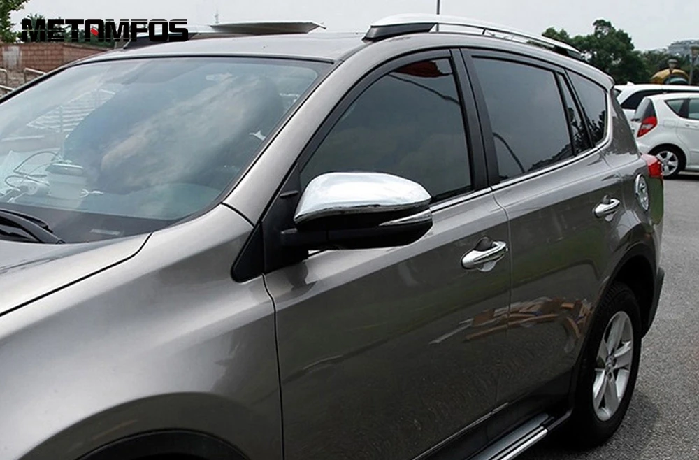 Накладка на зеркало заднего вида для Toyota RAV4 RAV 4 2014 2016 2017 2018|Хромирование| |