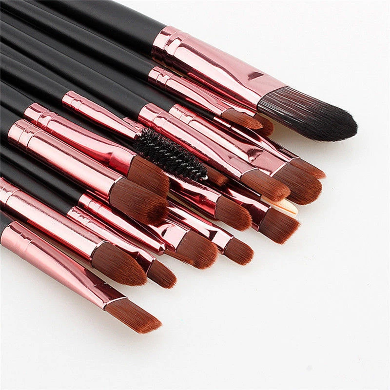 20 pcs Makeup Brush Made With Animal Hair And Fiber & Makeup Sponge (2)