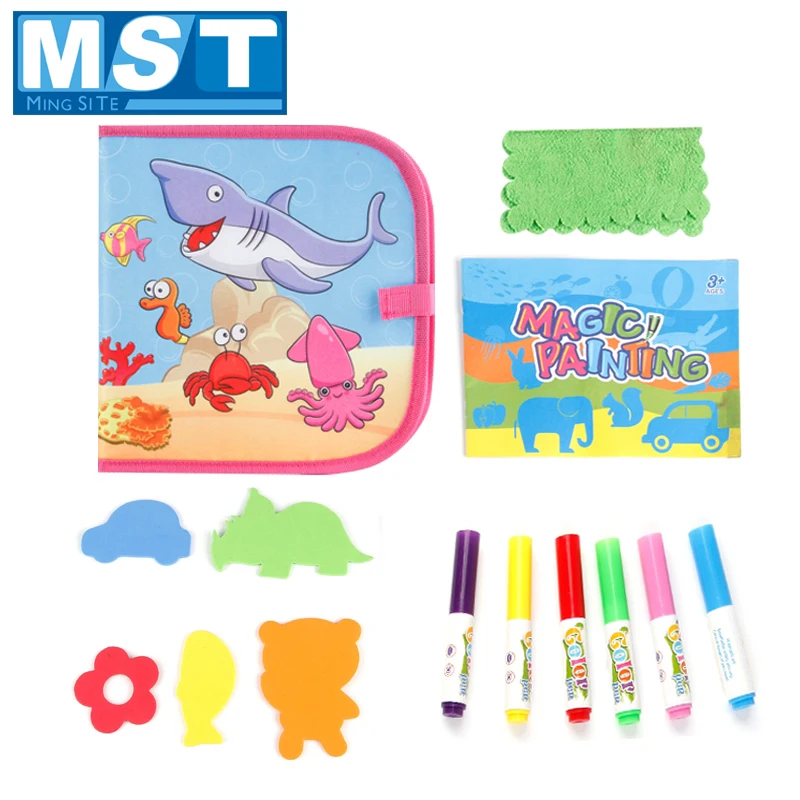 

Magic Water Drawing Book Cloth Doodle Drawing Toys Coloring Books For Kids Water Painting Toys For Children Educational Toys