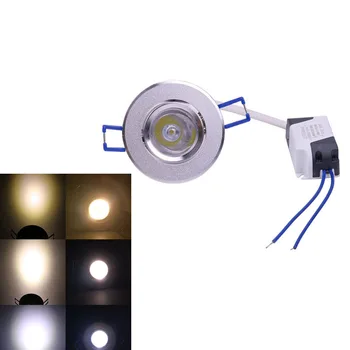 

LED Downlight 1W 3W Mini Spotlight Lamp for Shop Window Cabinet Bedroom Showroom Lights Lighting Bulb Warm white Cold Red Blue