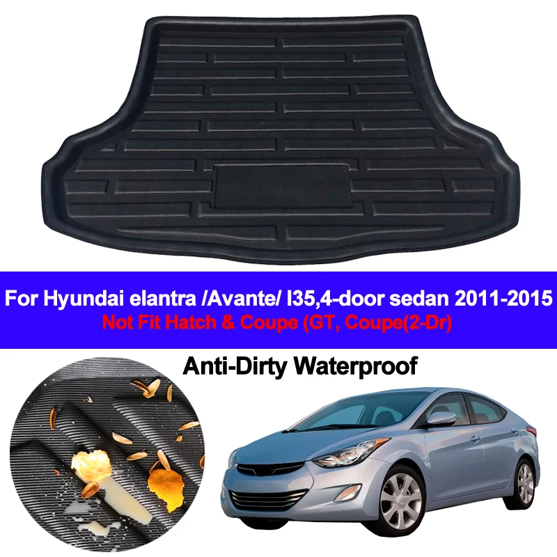 Коврик для багажника Hyundai Elantra Avante i35 2011 2012 2013 2014 2015| |
