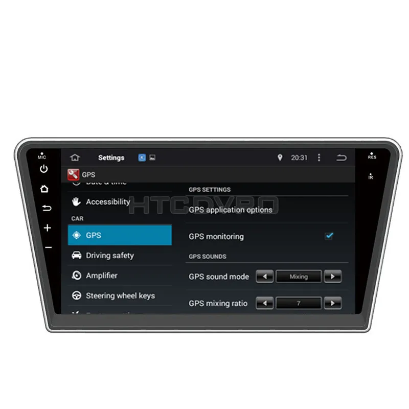 Discount YMODVHT 10.2inch Octa Core 4GB+32GB Android 9.0 Car DVD Player for Peugeot 408  Radio Stereo GPS Navigation 5
