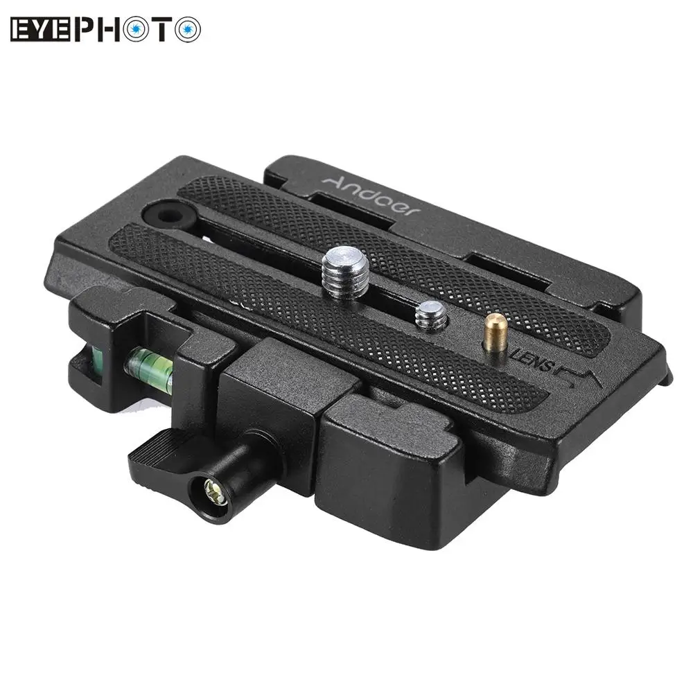 Buy Andoer Video Camera Tripod Quick Release Clamp Adapter with Quick Release